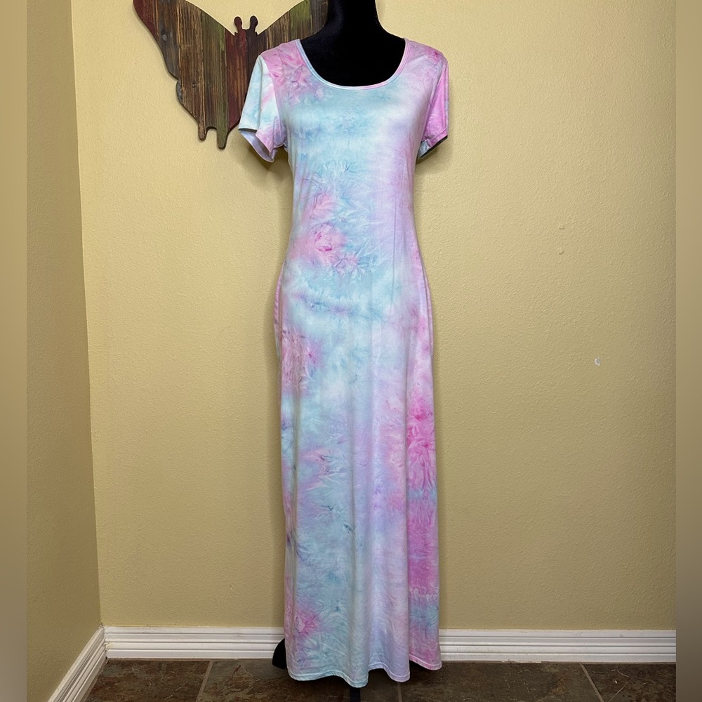 TMG Tie-Dye Maxi Dress